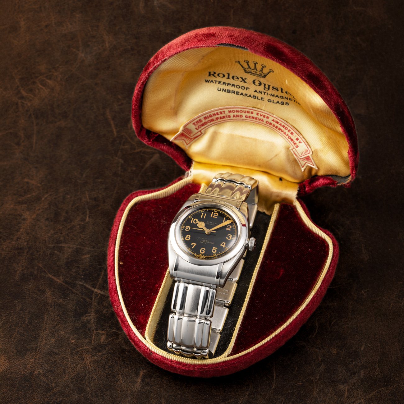 Lot 233 – The Rolex Bubbleback 3172 ‘Joyeria Riviera’ | €30,000 - 60,000