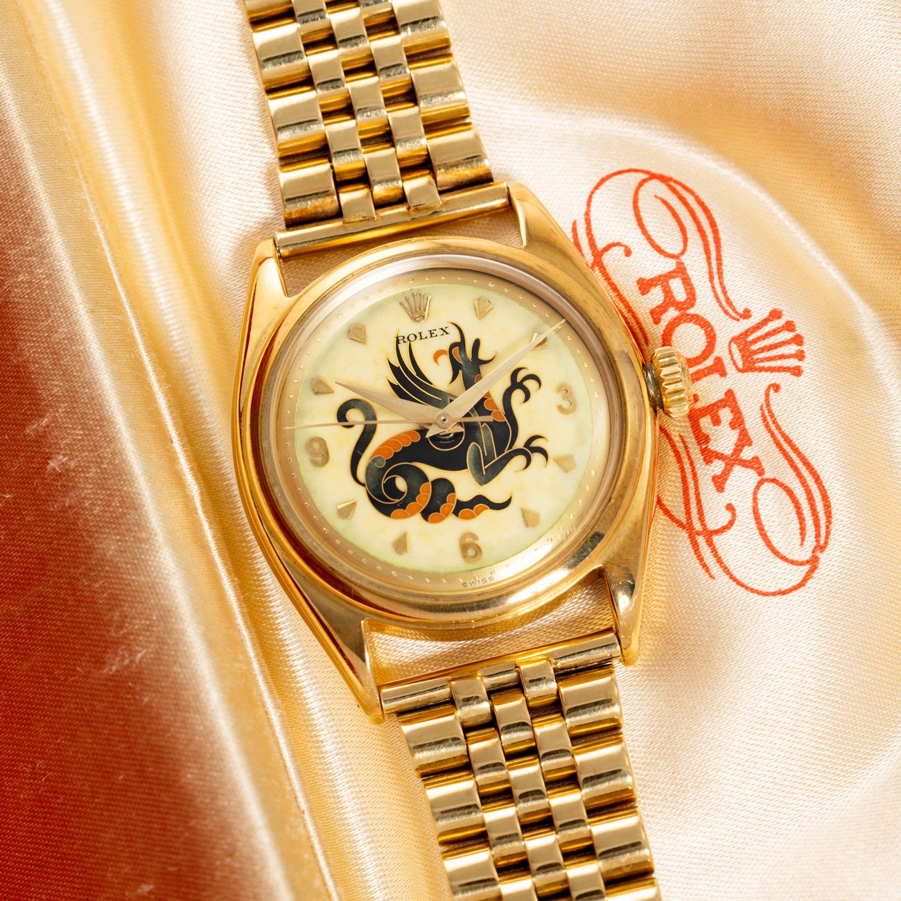 Lot 187 – The Rolex 6098 ‘Dragon Cloisonné’ | €600,000 - 1,200,000